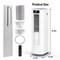 Edendirect 4560 BTU(DOE) Portable Air Conditioner Cools 200 sq. ft. with Dehumidifier, Remote, Sleep Mode ZR-KY-17D1 - alternate 2