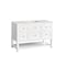 James Martin Vanities Breckenridge 48'' S Vanity, Bright White w/ Ethereal Noctis Top w/FreePower Wireless Charger 330-V48-BW-FENC - alternate 3