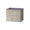 Homeroots 24" Natural Wood Freestanding Bathroom Vanity With White Sink And Two Drawers 627412 - alternate 3