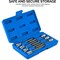 Neiko 0.375 in Dr. Extra-Long Ball-End Hex-Bit Socket Set, SAE Sockets 10244A - alternate 2