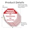Signmission Private Property No Trespassing No, 4 inch X 4 inch, Vinyl Decal, 5PK OC-D-5PACK-4-140 - alternate 2