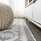 Jonathan Y Citta High-Low Pile Mediterranean Tile White/Black 2 ft. x 8 ft. Indoor/Outdoor Runner Rug SBH102B-28 - alternate 2