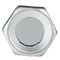 Auveco 3/8in x 1 1/2in Indented Hex Head 9/16in Af Tapping Screw Zinc, 50PK 5332 - alternate 2