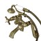 Kingston Brass Tub Wall Mount Clawfoot Tub Faucet with Hand Shower, Antique Brass KS289AB - alternate 1