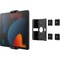 Compulocks Universal Tablet Cling Glass Mount Black 201MGLUCLGVWMB - alternate 1