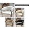 Leisuremod Aero Collection Modern Dining Chair in White, 2PK AC23W2 - alternate 3