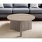 Homeroots 32" Gray Round Coffee Table 520932 - alternate 1