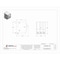 Square D Miniature Circuit Breaker, QO Series, 20A, 3 Pole, 208/120V AC, 10kA at 208/120V AC, A Curve QO320GFI - alternate 2