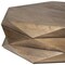 Homeroots 48" Brown Wood Hexagon Coffee Table 376278 - alternate 2