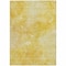 Homeroots 9' X 12' Gold And Yellow Nautical Washable Indoor Outdoor Area Rug 581735 - alternate 2