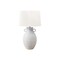 Monarch Specialties Lighting, 30"h, Table Lamp, White Ceramic, Ivory / Cream Shade, Transitional I 9943 - alternate 1