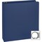 Business Source Basic Round Ring Binders, Dark Blue BSN28551 - alternate 2