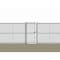 Razor Ribbon Atkore Minimum Security Fence Single Gate Kit, 8 ft H x 4 ft W, Hardware Included 805823 - alternate 1