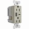 Legrand radiant USB Outlet, 15 A, 125 V, Type A, C USB, NEMA: NEMA 5-15R, Nickel R26USBAC6NICCV4 - alternate 3
