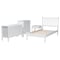Baxton Studio Denita Bedroom Set with Chest, White, Twin 271-14733-14743-14741-14739-ZORO - alternate 2