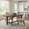 Homeroots 70" Espresso Wood Trestle Base Dining Table 631277 - alternate 3