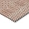 Homeroots 5' X 8' Salmon And Ivory Chevron Washable Indoor Outdoor Area Rug 612293 - alternate 4