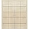 Sartodoors Sliding Closet Double Bi-fold Doors, Planum 0015 Natural Veneer and Aluminum Strips, Sturdy Tracks PLANUM0015DBF-SHP-96 x 96 (4* 24x96) - alternate 1