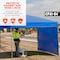 Ergodyne Blue Pop-Up Tent Sidewall - 10ft x 10ft 6194 - alternate 2