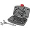 Performance Tool 36 pc. Socket Set, 1/4 in. Dr., SAE/MM, Spinner Handle, Ratchet W36905 - alternate 1