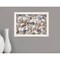 Homeroots Starfish and Seashells 3 White Framed Print Wall Art 406928 - alternate 2