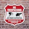 Signmission No Trespassing Shield Sign This Property, 12 inch X 12 inch, Plastic Sign, 2PK SHI-P-2PACK-12-409 - alternate 2