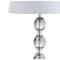 Jonathan Y Hudson 20" Crystal Mini LED Table Lamp, Clear/ Chrome JYL2026A - alternate 3