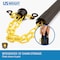 Us Weight ChainBoss Stanchion with 10 ft of Yellow Plastic Chain, SunShield UV Protection-Weighted Base, 2PK U2206YC - alternate 2