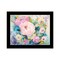 Homeroots Fresh Florals Black Framed Print Wall Art 529925 - alternate 1