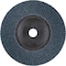 Pferd 7'' x 5/8-11 Thd. POLIFAN Flap Disc - Z PSF EXTRA STEELOX, Zirconia, 36 Grit, Conical 60674 - alternate 2