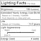 Bulbrite 4WLED DIAMOND SHAPED GRAND, 2200K FILAMENT W/ WHITE MARBLE PENDANT, WHITE STRING 810175 - alternate 2