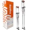 Surpro Double-Sided Drywall Stilts, Aluminum Base, 26 in - 40 in Height, QuadLock Contractor-Grade Stilts S2X-A-2640 - alternate 1