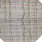 Homeroots 8' Ivory Pink And Copper Round Striped Washable Indoor Outdoor Area Rug 597429 - alternate 2