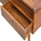 Homeroots 35in Chestnut Solid Wood Enclosed and Open Storage TV Stand 719177 - alternate 2
