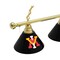 Holland Bar Stool Co Virginia Military Institute 3 Shade Billiard Light, Brass Fixture BL3BRVAMilI - alternate 2