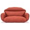 Leisuremod Hanging 2 Person Egg Swing Cushion, Dark Orange ES57C-DOR - alternate 1