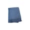 Homeroots 50" X 67" Denim Blue Cotton Blend Woven Throw Blanket with Fringe 632909 - alternate 1