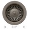 Blanco Color-Coordinated Metal Basket Strainers, Volcano Gray 203441 - alternate 2