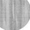 Homeroots 8' Silver Gray And Graphite Round Botanical Leaves Washable Indoor Outdoor Area Rug 581992 - alternate 2
