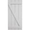 Ekena Millwork Rustic Four Board Joined Board-n-Batten Smooth Faux Wood Shutters w/Z-Board, 22W x 68H, PR SHUBJZ22X68SMPR - alternate 2