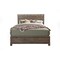 Homeroots Gray Distressed Solid Wood Queen Bed Frame 524803 - alternate 2