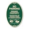 Signmission No Parking - Private Property Vehicles Will B, 12 In X 18 In Architectural, Heavy Gauge Aluminum A-OV-G-1218-23798 - alternate 1