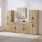 Crosley Isla 3-Piece Sideboard And Pantry Set KF33071AH - alternate 1