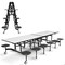 Palmer Hamilton Cafeteria Stool Table 59TV23293012-S12-GBL - alternate 4