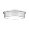 Z-Lite Bentley Brushed Nickel 1 Light Flush Mount 7702F16-BN-LED - alternate 1