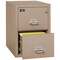 Fireking 2 Drawer, 2 Hr Fire & Impact Rated, Vertical, 32" depth Legal Taupe 2-2130-2TA - alternate 2