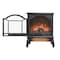 Edendirect 18 in. Freestanding Infrared Electric Fireplace with remote control in Black ZR-W1769112699 - alternate 2