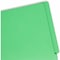 Smead Color Fastener Folder, 3/4" Exp, Legal, 50/BX, Green PK SMD28140 - alternate 2