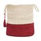 Homeroots 19" Ivory Jute Basket 704898 - alternate 2