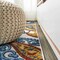 Jonathan Y Julien Paisley High-Low Orange/Blue 2 ft. x 8 ft. Indoor/Outdoor Runner Rug AMC102B-28 - alternate 3